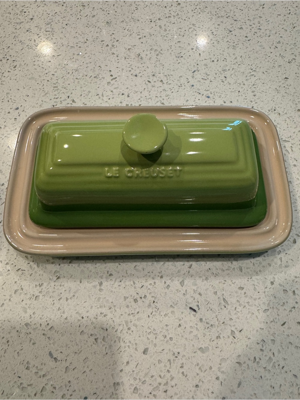 Le Creuset Stoneware Butter Dish (Palm)